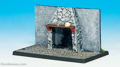 VFW25 Witches Kitchen Fireplace