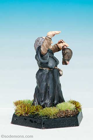VFW29 Old Witch Holding a Rat