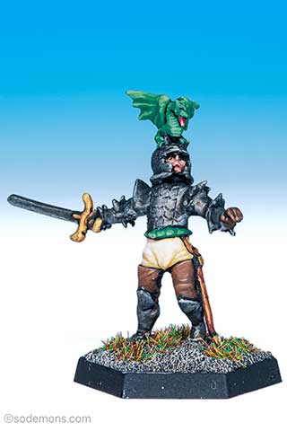 VFW072a Hero with Dragon Slayer Sword