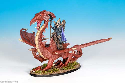 ARL 2 Elvin Dragon Master with Axe / Drag1 Large Dragon