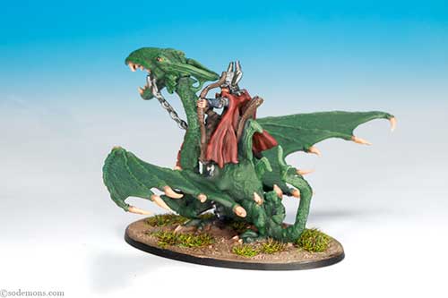 ARL3 Elven Dragon Master with Bow / Drag2 Small Dragon