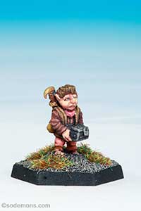 ARD3 Dwarf Holding Treasure Box