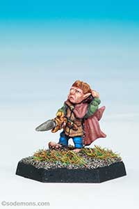 ARD6 Dwarf with Axe / WG42 Halfling Fighter