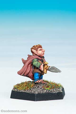 ARD6 Dwarf with Axe / WG42 Halfling Fighter