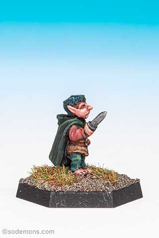 WG42 Halfling Fighter with Sword