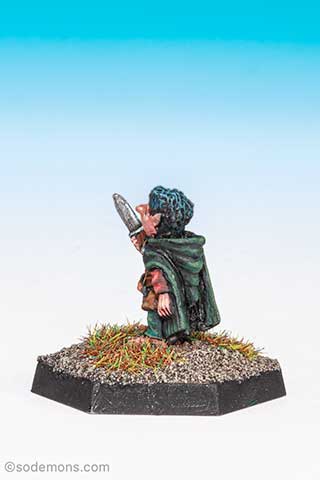 WG42 Halfling Fighter with Sword