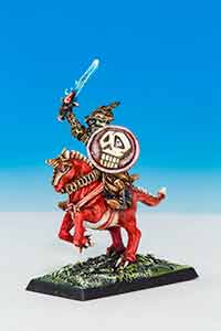 C13 Dark Elf General Mounted on Dragon Steed