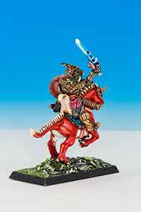 C13 Dark Elf General Mounted on Dragon Steed