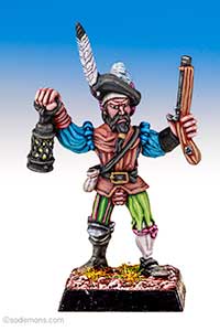 Ostlander with Lantern and Pistol