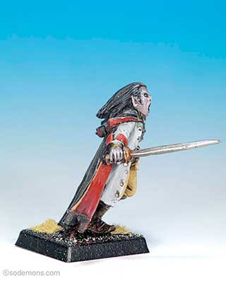 Vampire with Cloak Spread
