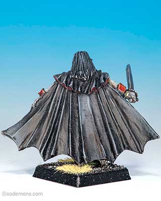 Vampire with Cloak Spread