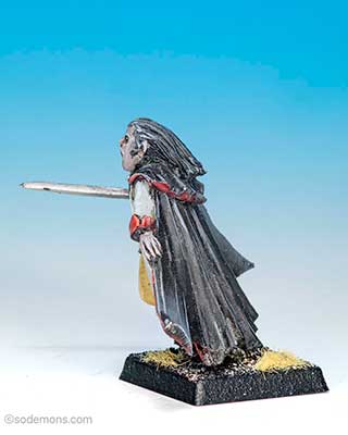 Vampire with Cloak Spread