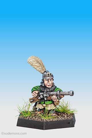 Halfling with Handgun