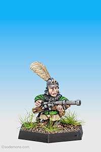 Halfling with Handgun
