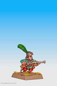 Halfling with Handgun