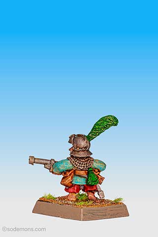 Halfling with Handgun