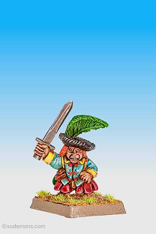 Halfling with Sword