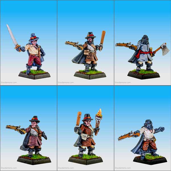 Unreleased Witch Hunters Warband