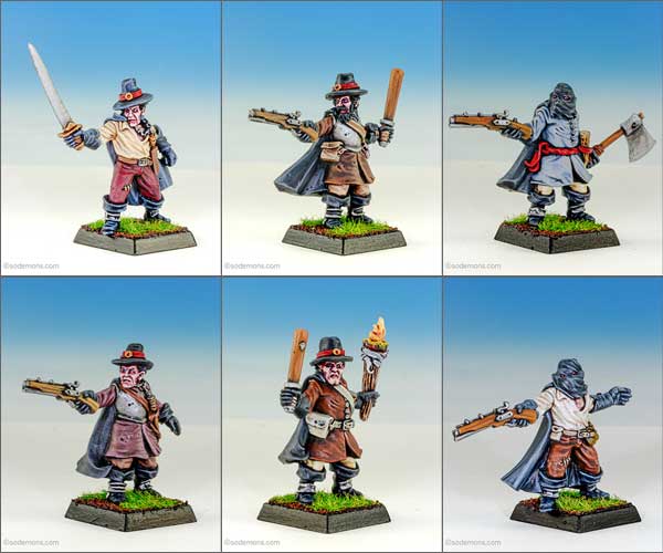 Unreleased Witch Hunter Warband