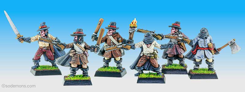 Unreleased Witch Hunter Warband