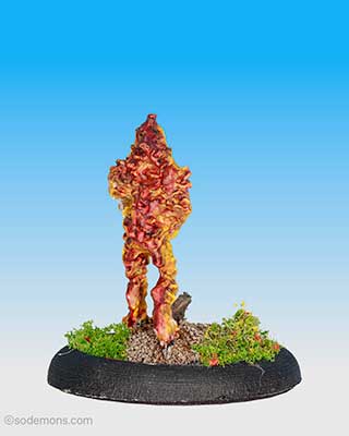 Man in Flames