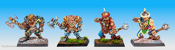 Alternate sculpts for the Renegade & Thug Ogres