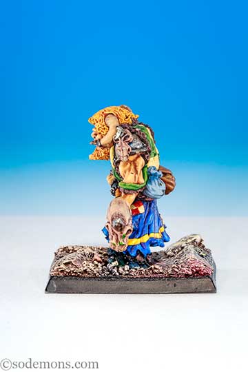 Ogre Warrior Priest / Shaman with Skull-Headed Mace