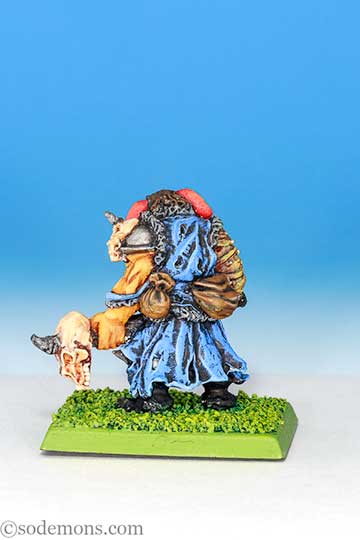Ogre Warrior Priest <br>/ Shaman with Skull-Headed Mace