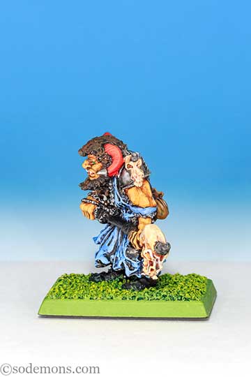 Ogre Warrior Priest <br>/ Shaman with Skull-Headed Mace