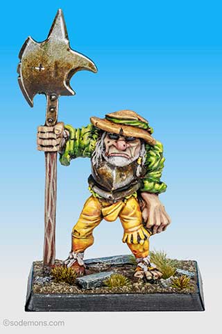 MM41/5b Ogre with Halberd