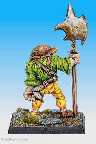 MM41/5b Ogre with Halberd