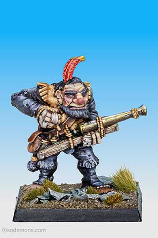 MM41/6a Ogre with Handgun