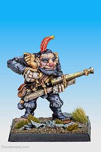 MM41/6a Ogre with Handgun