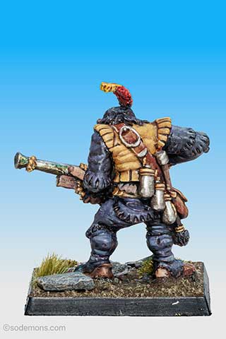 MM41/6a Ogre with Handgun