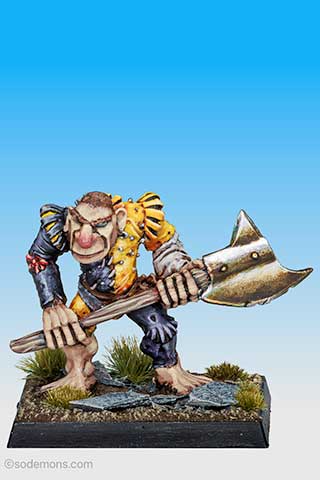 MM41/6b Ogre with 2 Handed Axe