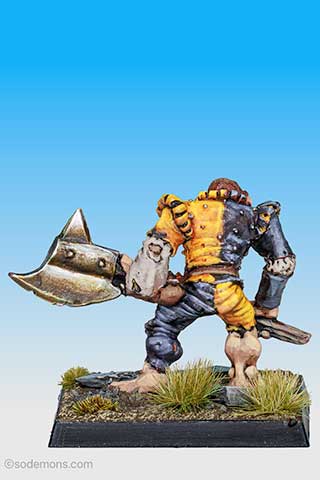 MM41/6b Ogre with 2 Handed Axe