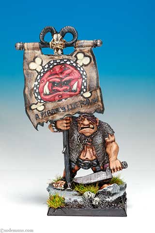 Ogre Standard Bearer