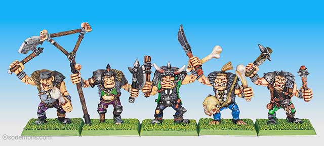 Golgfag's Regiment of Mercenary Ogres V3