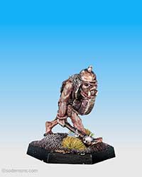 FTO1 Orc advancing with Mace and Shield