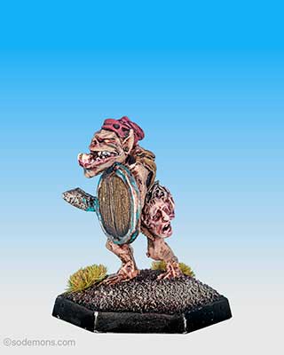 FTO2 Orc attacking with Sword and Shield