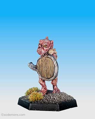 FTO2 Orc attacking with Sword and Shield