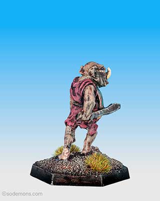 FTO2 Orc attacking with Sword and Shield