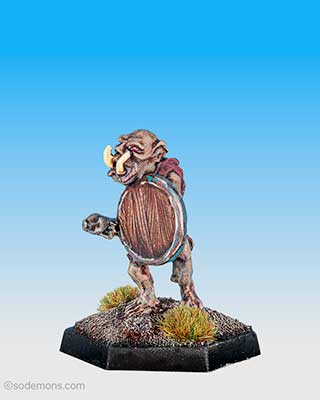 FTO2 Orc attacking with Sword and Shield