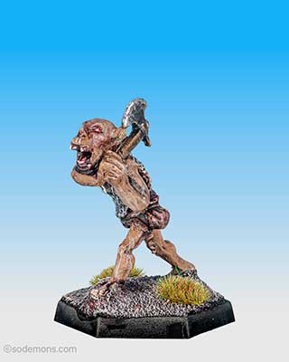 FTO6 Orc swinging Axe