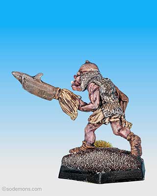 FTO8 Orc charging with Polearm