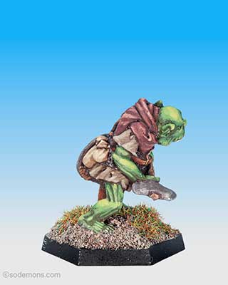 FTO12 Orc Bodyguard with Battleaxe