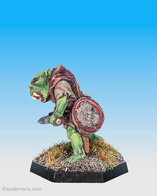 FTO12 Orc Bodyguard with Battleaxe