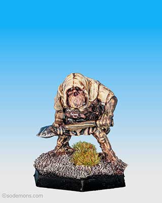 FTO12 Orc Bodyguard with Battleaxe