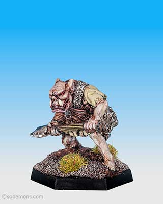 FTO12 Orc Bodyguard with Battleaxe