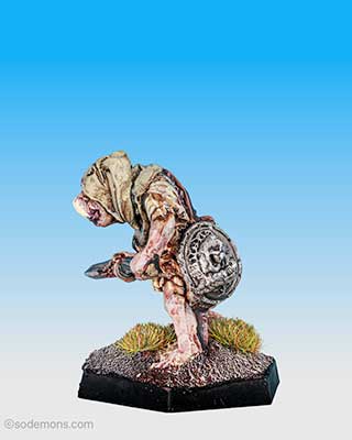 FTO12 Orc Bodyguard with Battleaxe